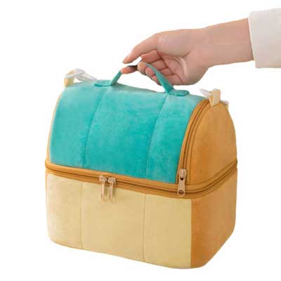 大容量雙層加厚單肩便攜手提保溫袋